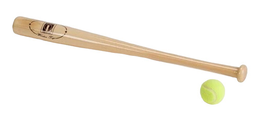 Mazza baseball legno con - mazza, in