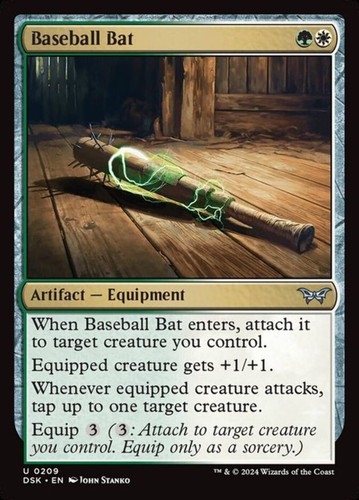 Mazza baseball duskmourn - mazza, (duskmourn